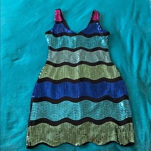 Sequins cocktail dress